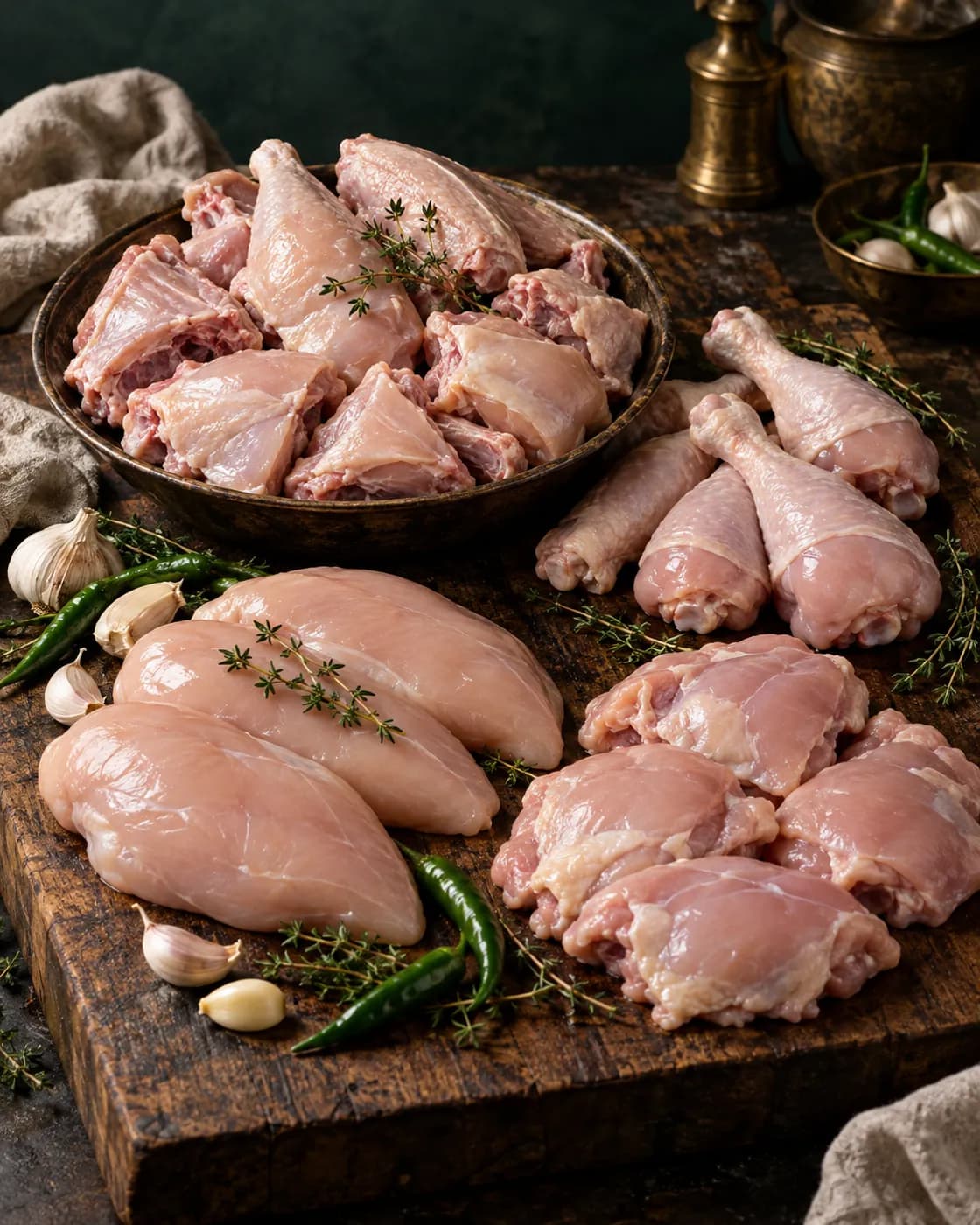 Chicken cuts